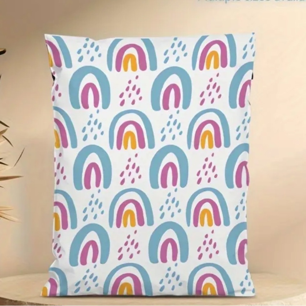 20 (10” x 13”) Rainbow Poly Mailers Poly Bags Shipping Bags BRAND NEW - Picture 3 of 4